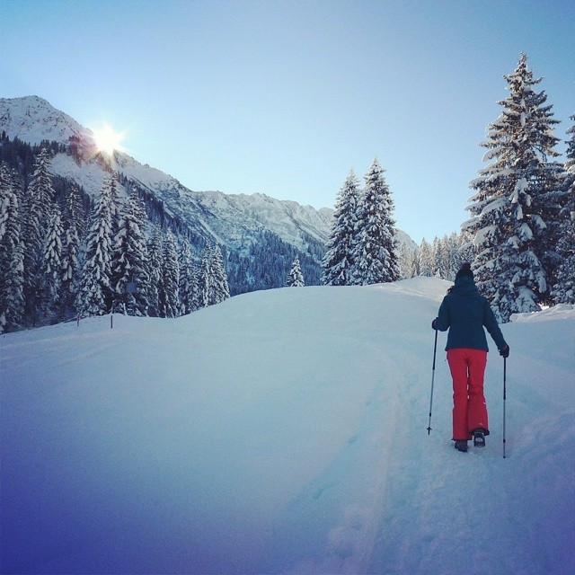 schneeschuhwanderung kleinwalsertal