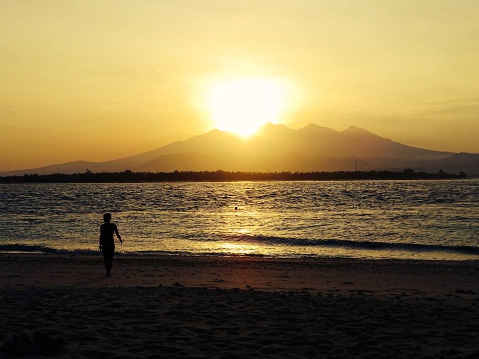 Sonnenaufgang auf Gili Meno