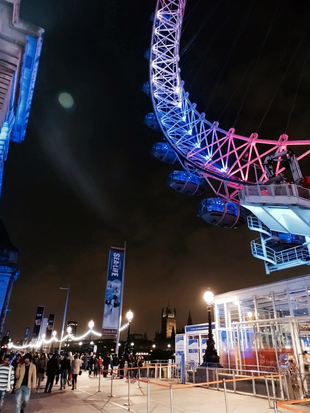 London Eye Nacht