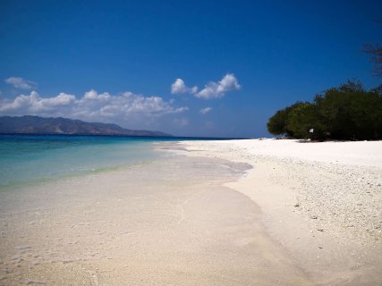 Strand von Gili Meno