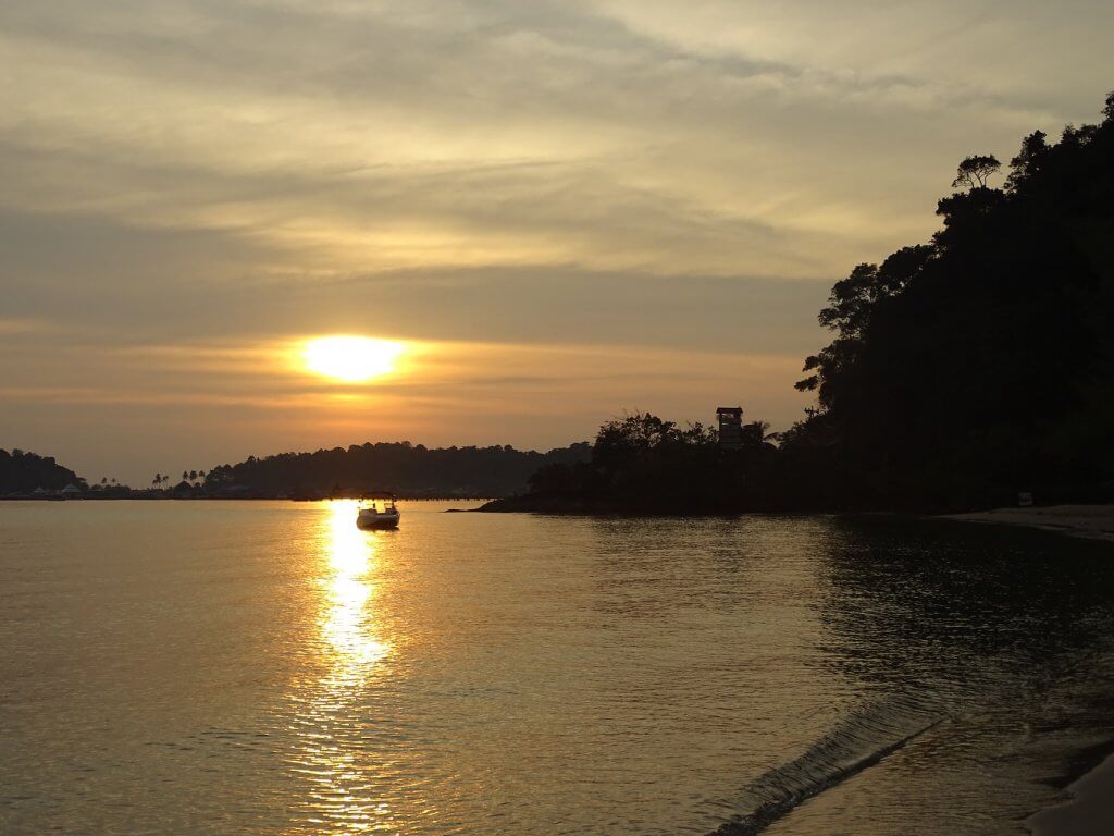 Klong Kloi Sonnenuntergang Koh Chang