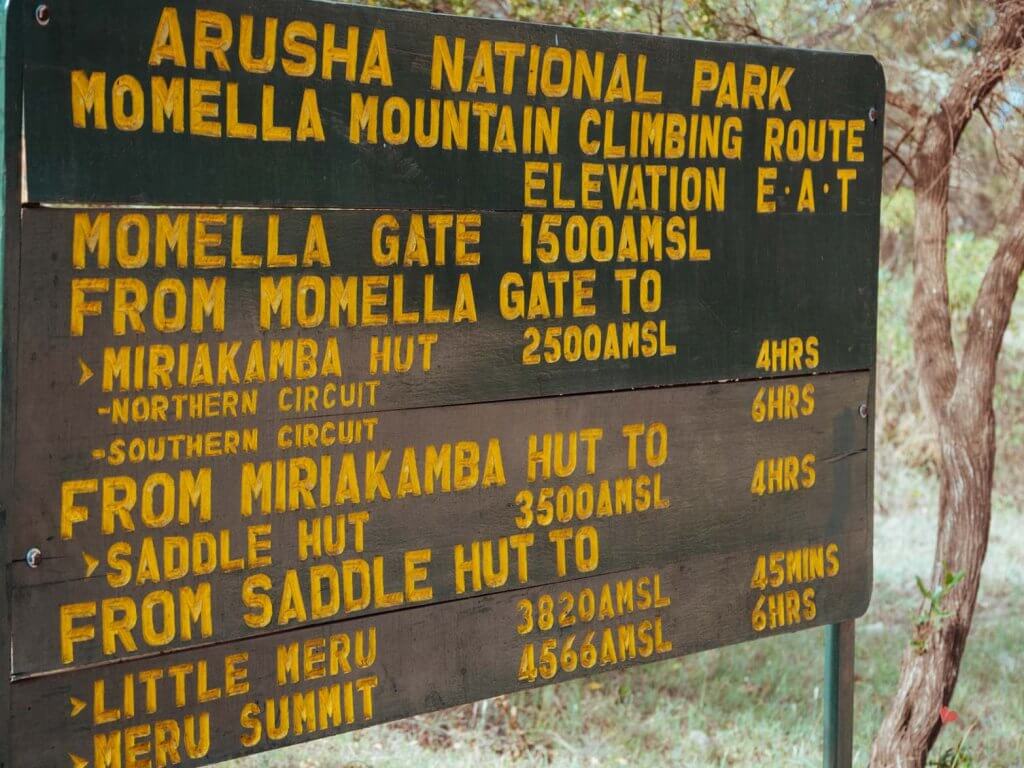 Trekking auf den Mount Meru