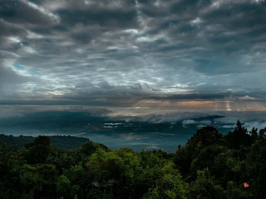 Trekking auf den Mount Meru