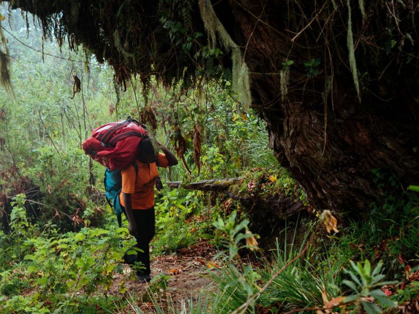 Trekking auf den Mount Meru