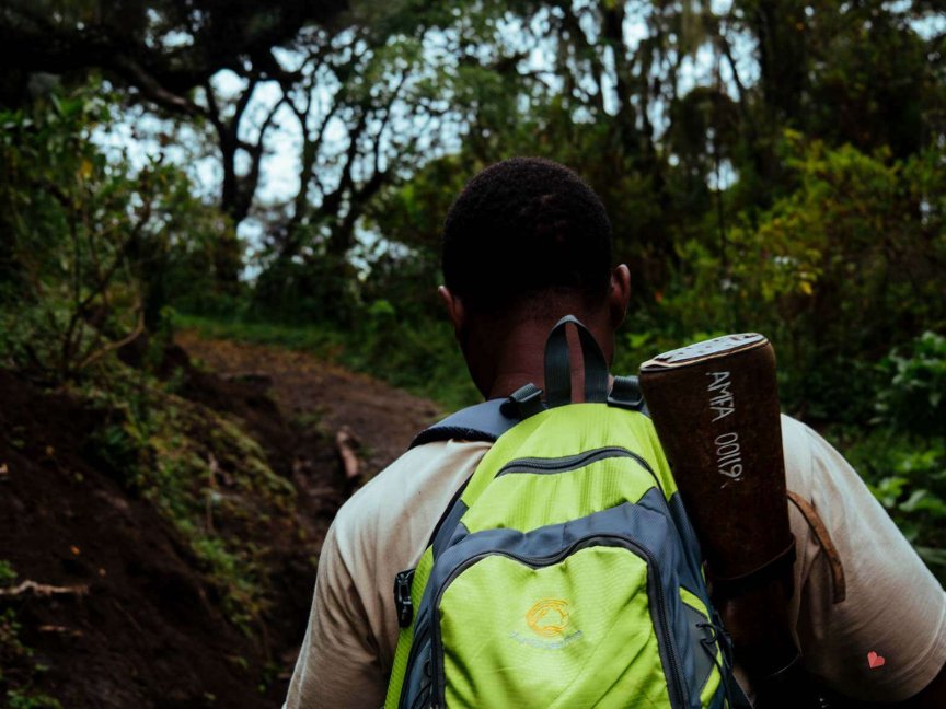 Trekking auf den Mount Meru