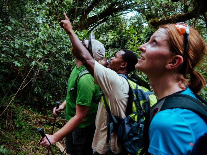 Trekking auf den Mount Meru