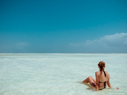 Traumstrand auf Sansibar