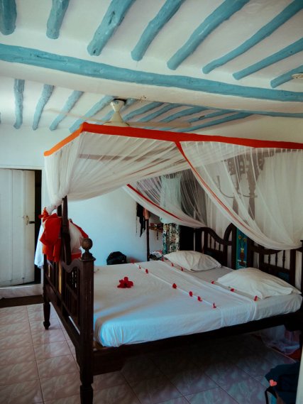 Zimmer der Ndame Beach Lodge