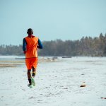 Training am Strand in Matemwe Sansibar