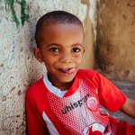 kleiner Junge in Stone Town Sansibar