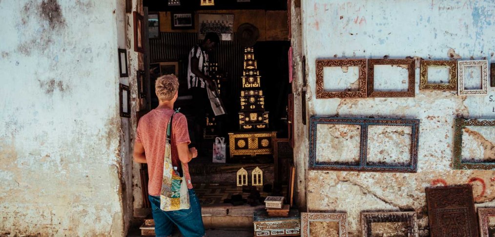 Bilderrahmen Sansibar, Stone Town