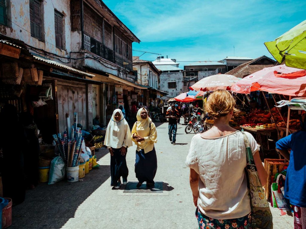 Darajani Markt in Stone Town, Sansibar