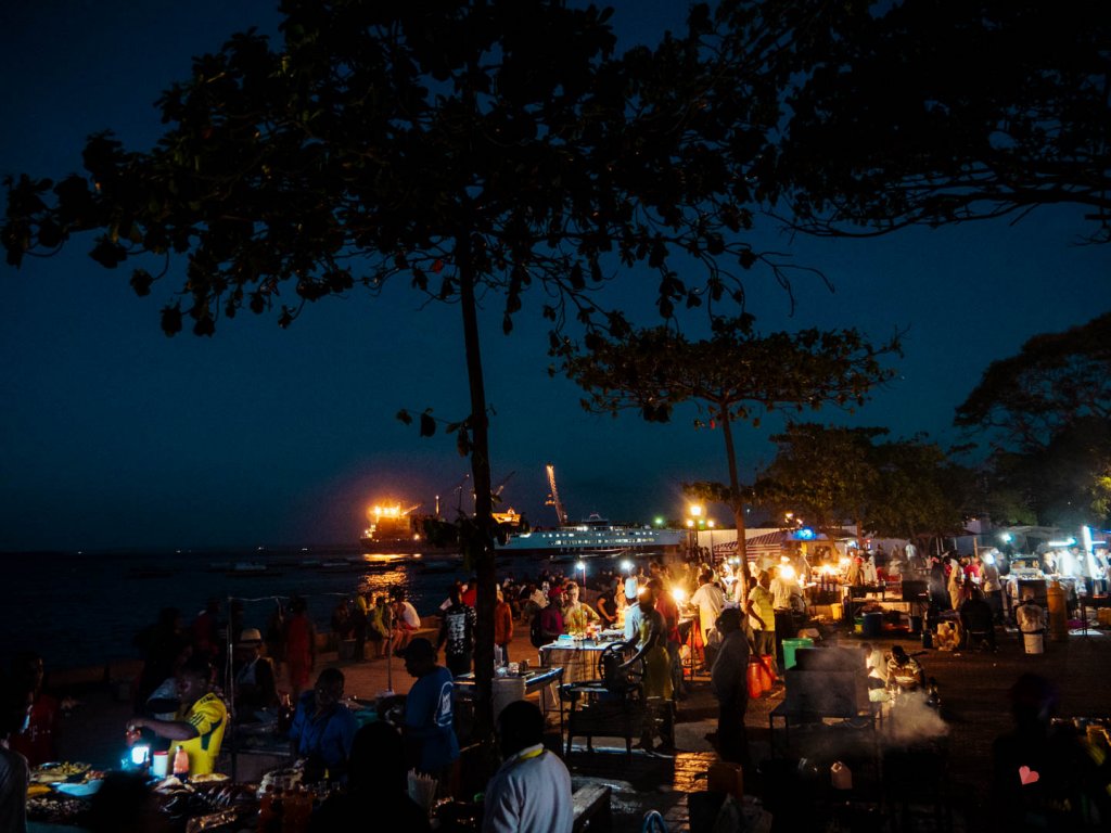 Night Market Stone Town, Forodhani Food Markt