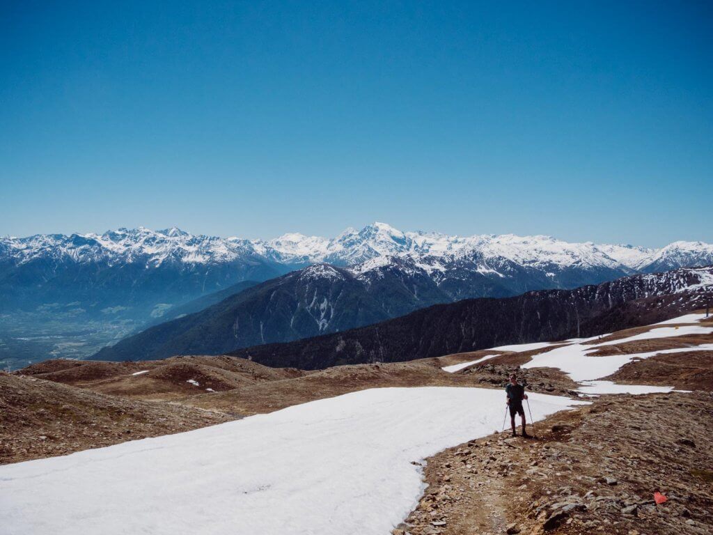 Wanderung auf den Watles in Südtirol