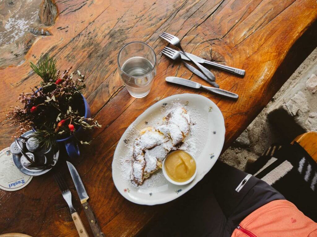 Kaiserschmarrn auf der Lindlalm