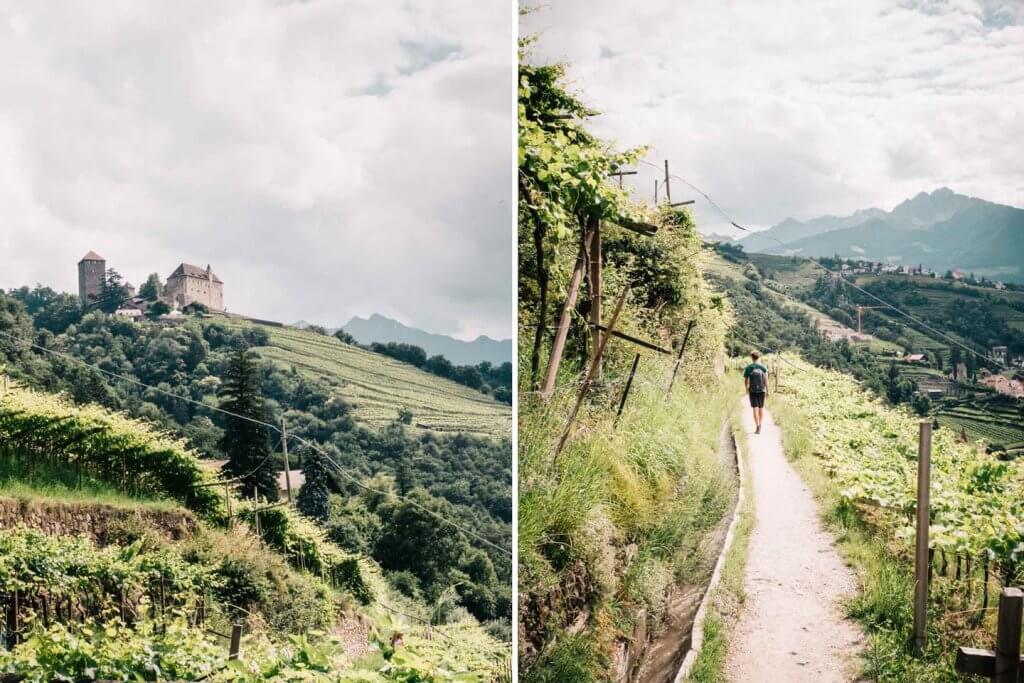 Algunder Waalweg - Urlaub in Meran