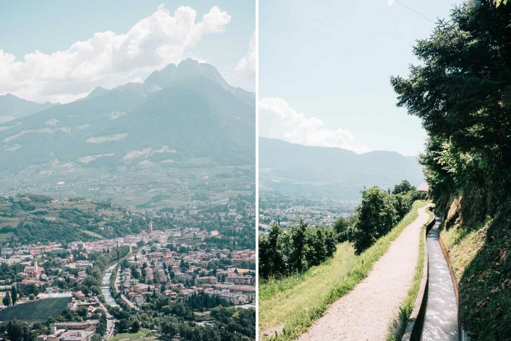 Urlaub in Meran - Marlinger Waalweg