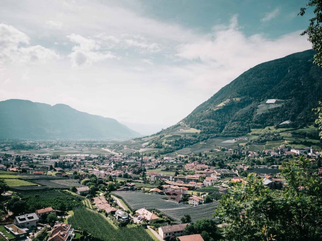 Algunder Waalweg - Urlaub in Meran