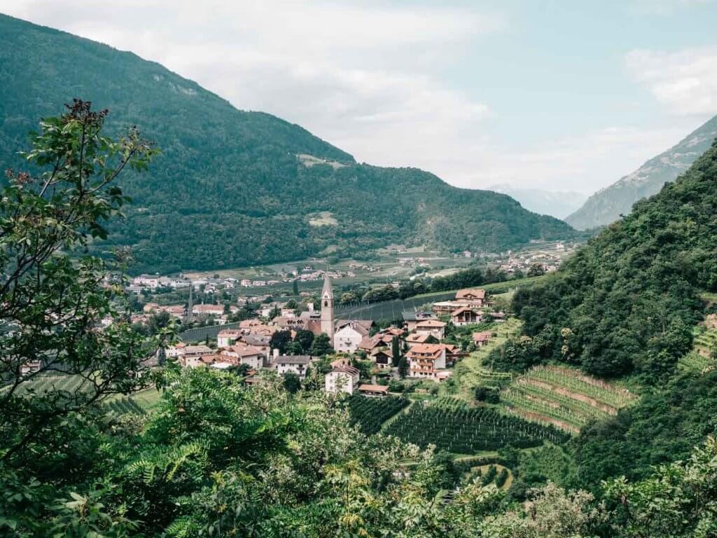 Algunder Waalweg - Urlaub in Meran