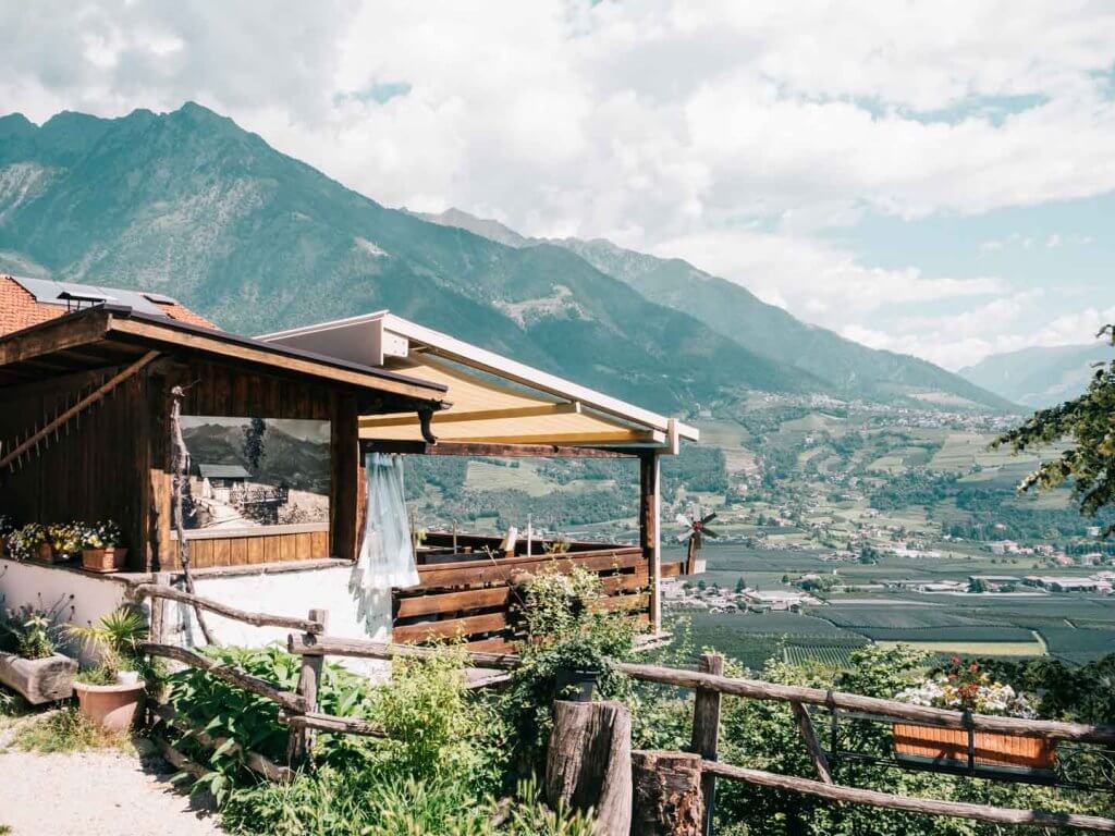 Urlaub in Meran - Marlinger Waalweg