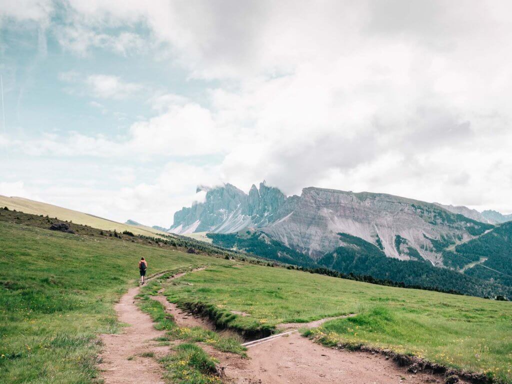  Urlaub in den Dolomiten - Wanderung Raschötz - Puez-Geisler 